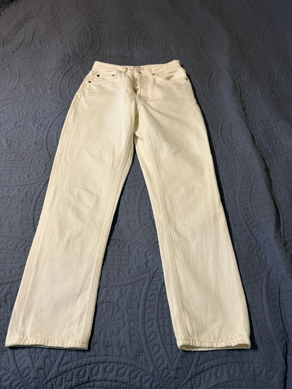 Agolde RILEY HIGH RISE STRAIGHT CROP size 24